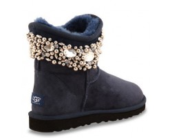 UGG & JIMMY CHOO CRYSTALS NAVY