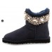 UGG & JIMMY CHOO CRYSTALS NAVY