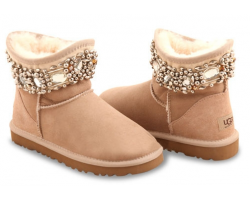 UGG & JIMMY CHOO CRYSTALS SAND