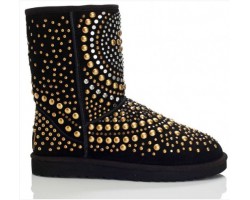 UGG & JIMMY CHOO MANDAH BLACK