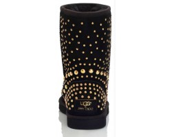 UGG & JIMMY CHOO MANDAH BLACK