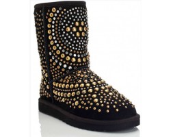 UGG & JIMMY CHOO MANDAH BLACK