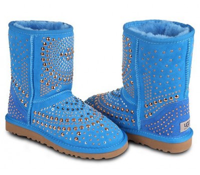 UGG & JIMMY CHOO MANDAH BLUE