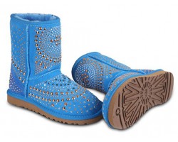 UGG & JIMMY CHOO MANDAH BLUE