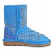 UGG & JIMMY CHOO MANDAH BLUE