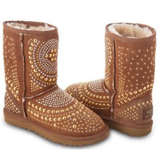 UGG & JIMMY CHOO MANDAH CHESTNUT