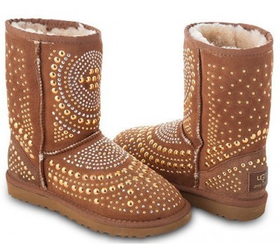 UGG & JIMMY CHOO MANDAH CHESTNUT