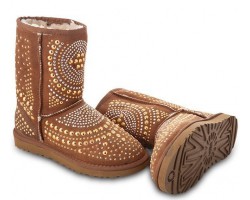 UGG & JIMMY CHOO MANDAH CHESTNUT