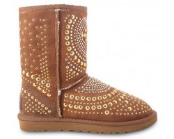 UGG & JIMMY CHOO MANDAH CHESTNUT