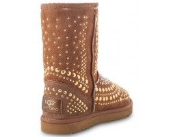 UGG & JIMMY CHOO MANDAH CHESTNUT