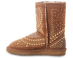 UGG & JIMMY CHOO MANDAH CHESTNUT