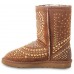 UGG & JIMMY CHOO MANDAH CHESTNUT