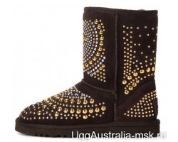 UGG & JIMMY CHOO MANDAH CHOCOLATE