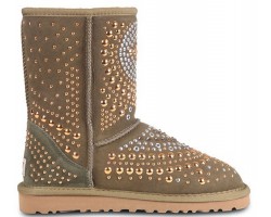 UGG & JIMMY CHOO MANDAH OLIVE GREEN