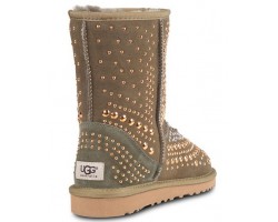 UGG & JIMMY CHOO MANDAH OLIVE GREEN