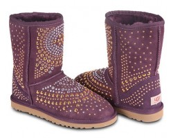 UGG & JIMMY CHOO MANDAH PURPLE