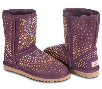 UGG & JIMMY CHOO MANDAH PURPLE