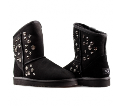 UGG & JIMMY CHOO STARLIT BLACK