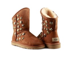 UGG & JIMMY CHOO STARLIT CHESTNUT