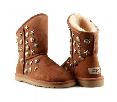 UGG & JIMMY CHOO STARLIT CHESTNUT