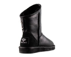 UGG & JIMMY CHOO STARLIT METALLIC BLACK