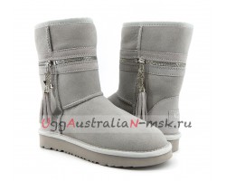 UGG & JIMMY CHOO ZIPPER GREY VIOLET