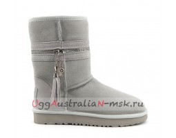 UGG & JIMMY CHOO ZIPPER GREY VIOLET