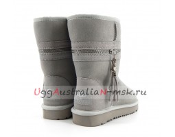 UGG & JIMMY CHOO ZIPPER GREY VIOLET