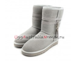 UGG & JIMMY CHOO ZIPPER GREY VIOLET