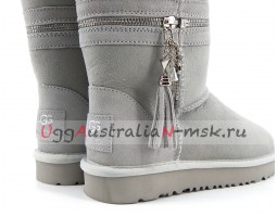 UGG & JIMMY CHOO ZIPPER GREY VIOLET