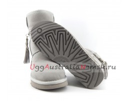 UGG & JIMMY CHOO ZIPPER GREY VIOLET