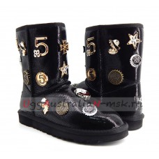 UGG & JIMMY CHOO 5 TH AVENUE LUCKY BLACK