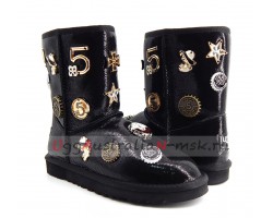 UGG & JIMMY CHOO 5 TH AVENUE LUCKY BLACK