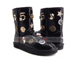 UGG & JIMMY CHOO 5 TH AVENUE LUCKY BLACK