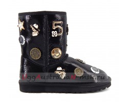 UGG & JIMMY CHOO 5 TH AVENUE LUCKY BLACK