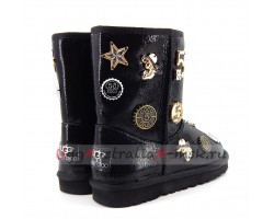 UGG & JIMMY CHOO 5 TH AVENUE LUCKY BLACK