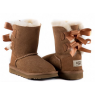 UGG KIDS BAILEY BOW CHESTNUT