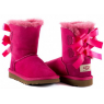 UGG KIDS BAILEY BOW DUSTY ROSE