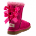 UGG KIDS BAILEY BOW DUSTY ROSE