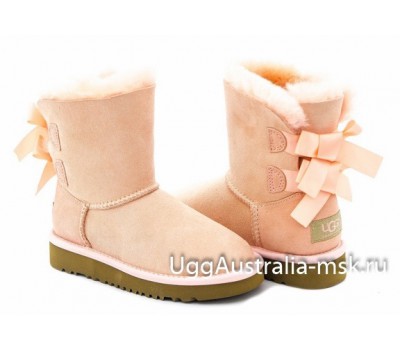 UGG KIDS BAILEY BOW PINK