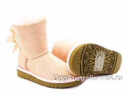 UGG KIDS BAILEY BOW PINK