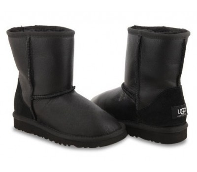 UGG KIDS METALLIC BLACK