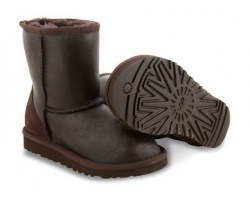 UGG KIDS METALLIC CHOCOLATE