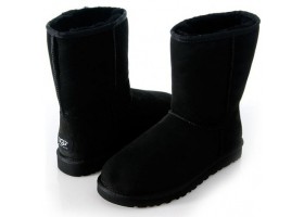 UGG MENS CLASSIC SHORT BLACK