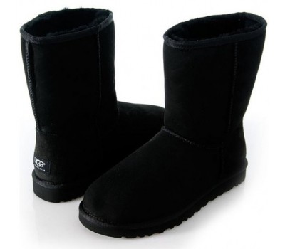 UGG MENS CLASSIC SHORT BLACK