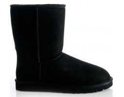 UGG MENS CLASSIC SHORT BLACK ( BIG SIZE)