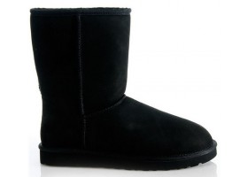 UGG MENS CLASSIC SHORT BLACK