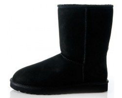 UGG MENS CLASSIC SHORT BLACK