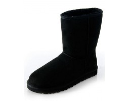 UGG MENS CLASSIC SHORT BLACK