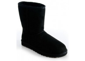 UGG MENS CLASSIC SHORT BLACK